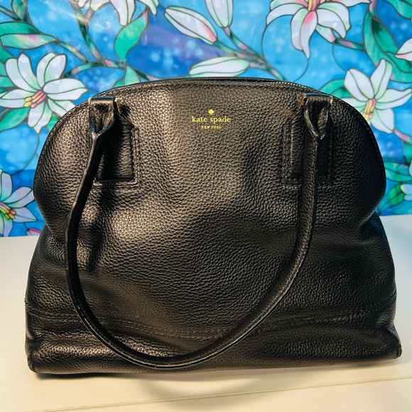 Kate Spade Black Leather Women's Bag - Picture 3 of 11